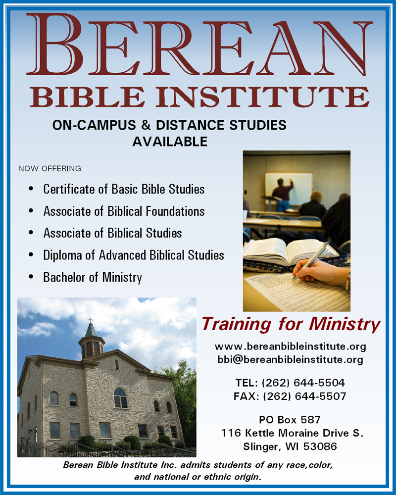Training for Ministry!